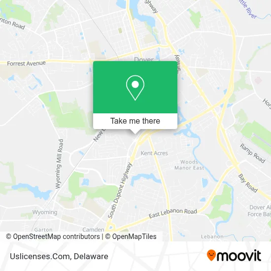 Uslicenses.Com map