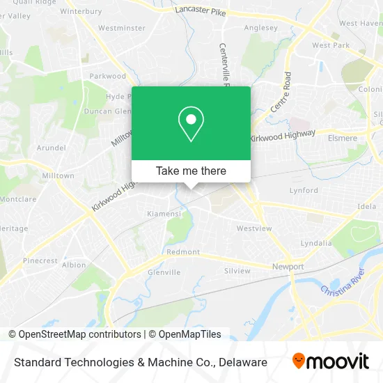 Standard Technologies & Machine Co. map
