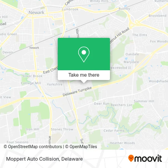 Moppert Auto Collision map