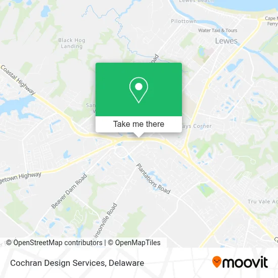 Cochran Design Services map