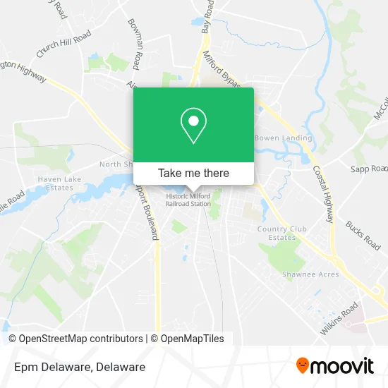 Epm Delaware map