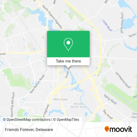 Friends Forever map
