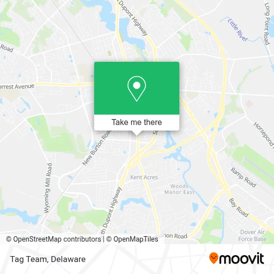 Tag Team map