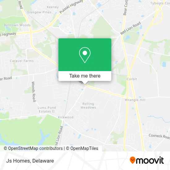 Js Homes map