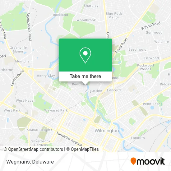 Wegmans map