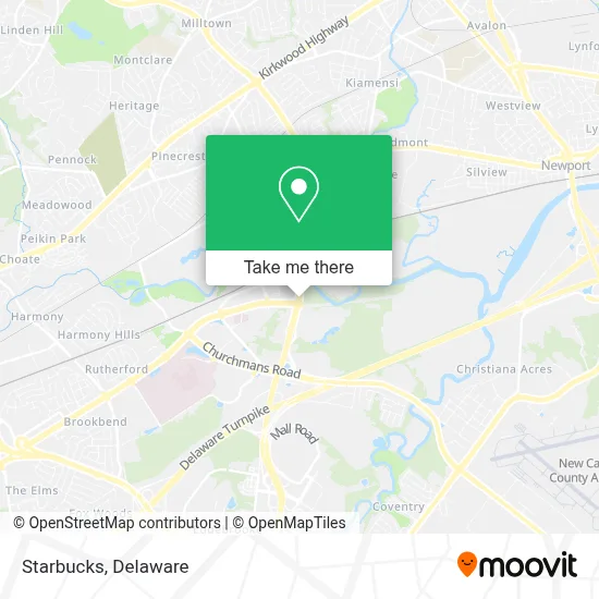 Starbucks map