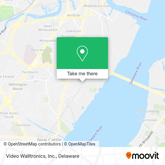 Video Walltronics, Inc. map