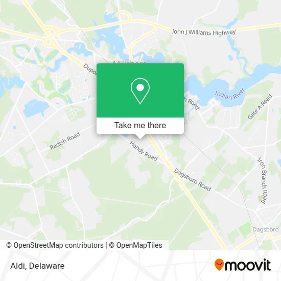 Aldi map