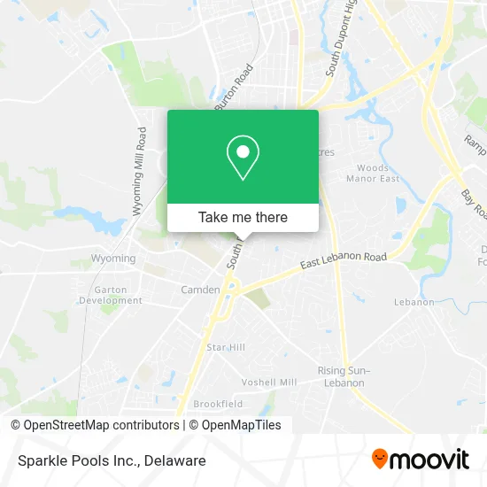Sparkle Pools Inc. map