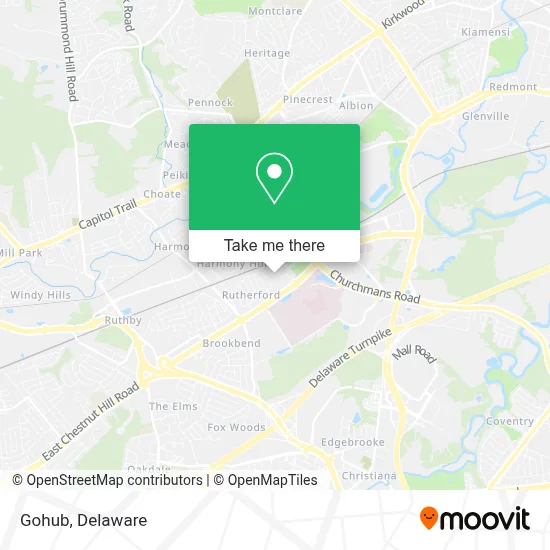 Gohub map