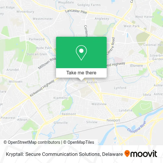 Kryptall: Secure Communication Solutions map