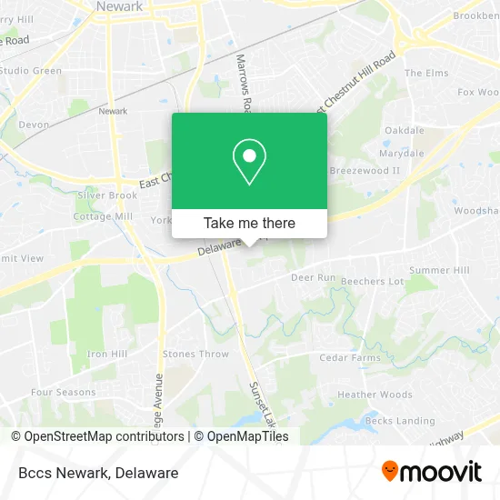 Bccs Newark map