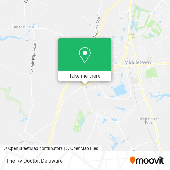 The Rv Doctor map