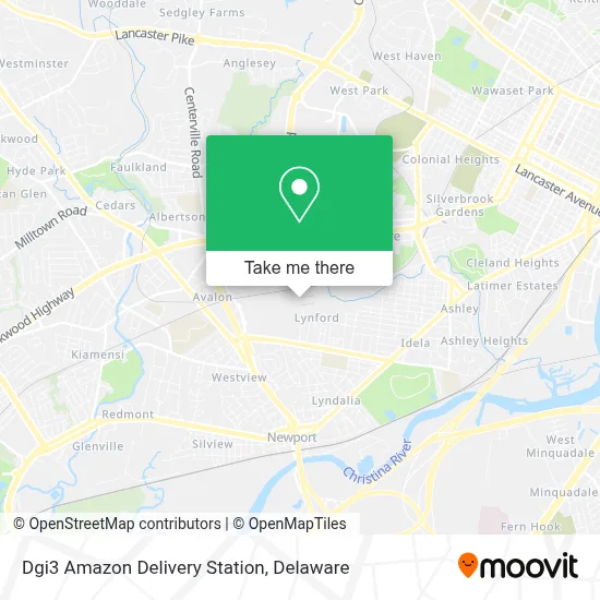 Dgi3 Amazon Delivery Station map