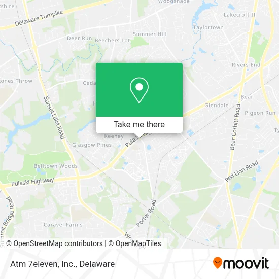 Atm 7eleven, Inc. map