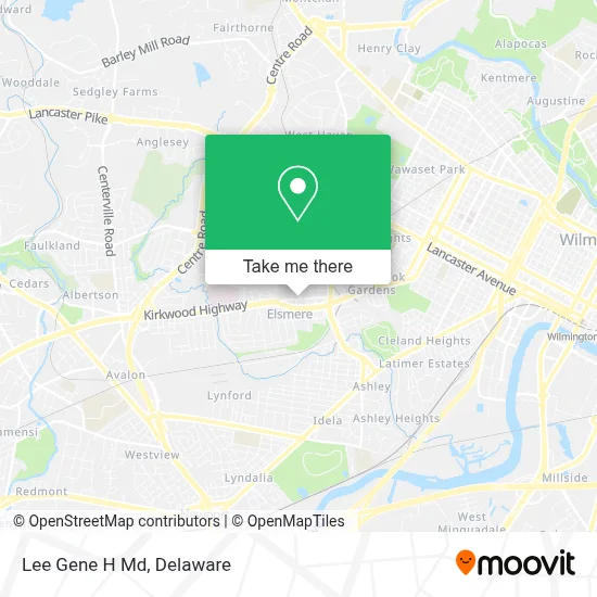 Lee Gene H Md map