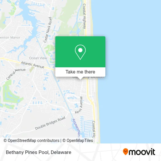Bethany Pines Pool map
