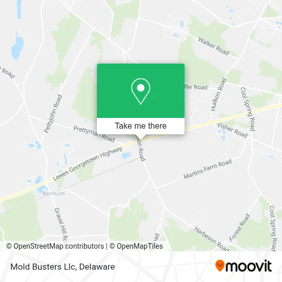 Mold Busters Llc map