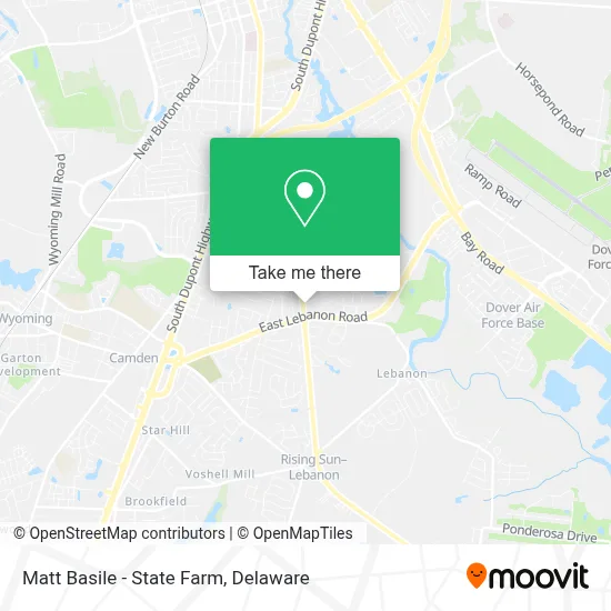 Matt Basile - State Farm map