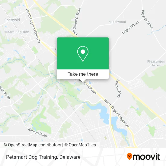 Petsmart Dog Training map
