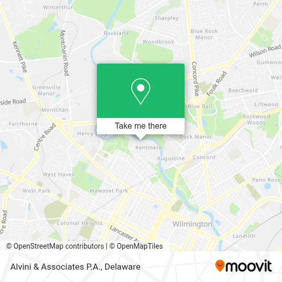 Alvini & Associates P.A. map