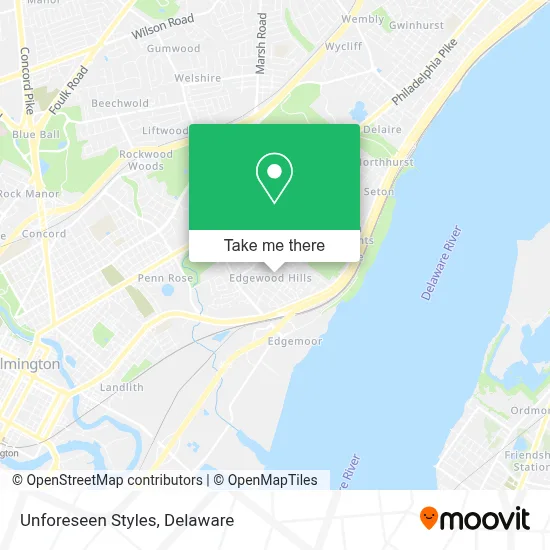 Unforeseen Styles map