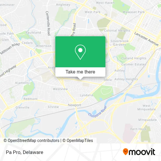 Pa Pro map