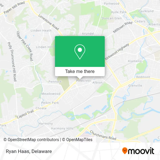 Ryan Haas map