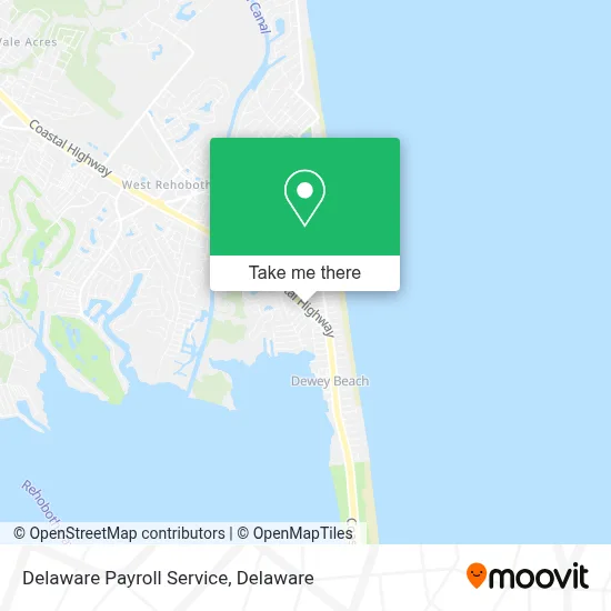 Delaware Payroll Service map