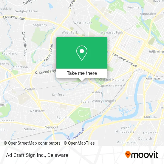 Ad Craft Sign Inc. map
