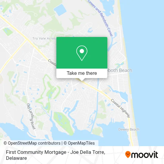 First Community Mortgage - Joe Della Torre map