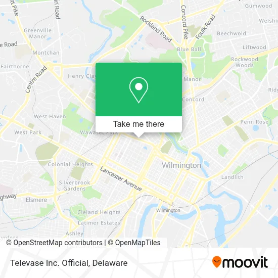 Televase Inc. Official map