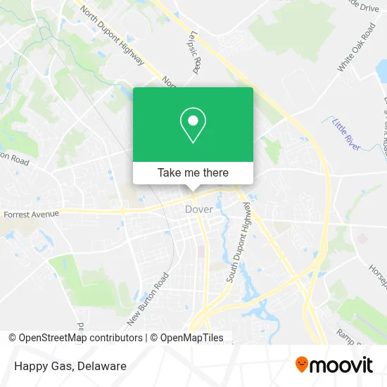 Happy Gas map