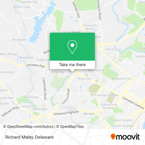 Richard Maley map