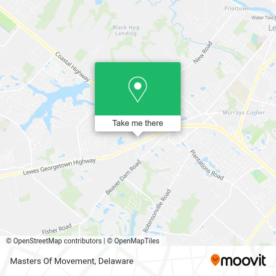 Masters Of Movement map