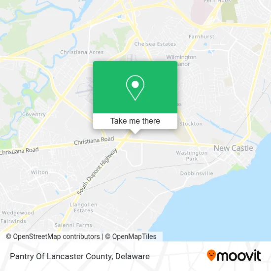 Pantry Of Lancaster County map