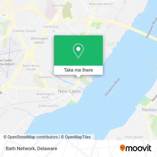 Bath Network map