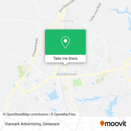 Viamark Advertising map