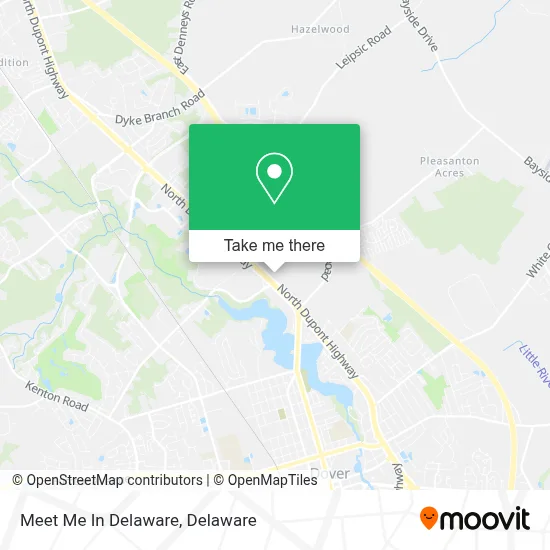 Meet Me In Delaware map