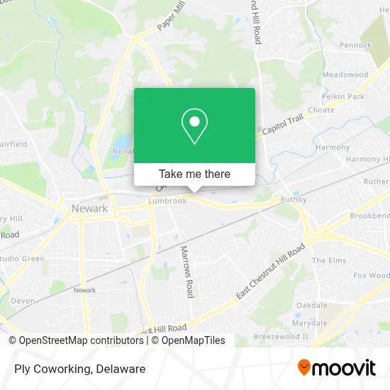 Ply Coworking map
