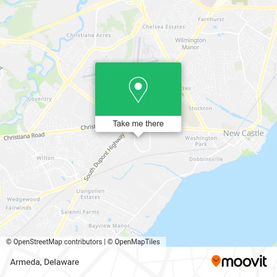 Armeda map