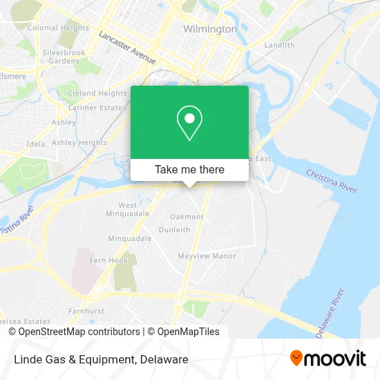 Linde Gas & Equipment map