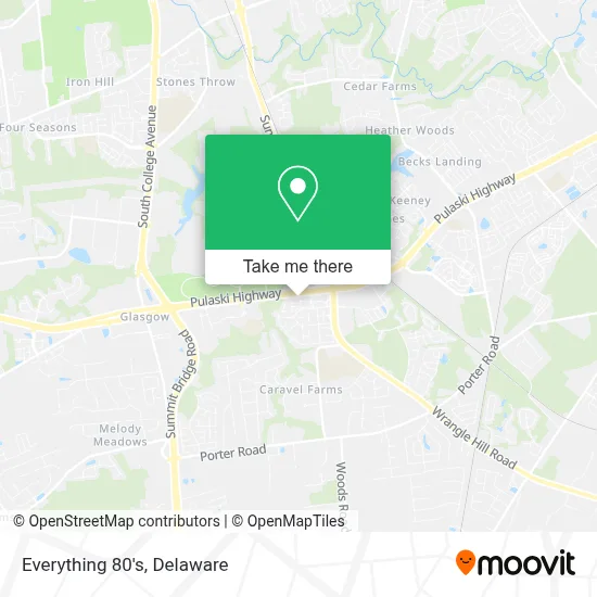 Everything 80's map