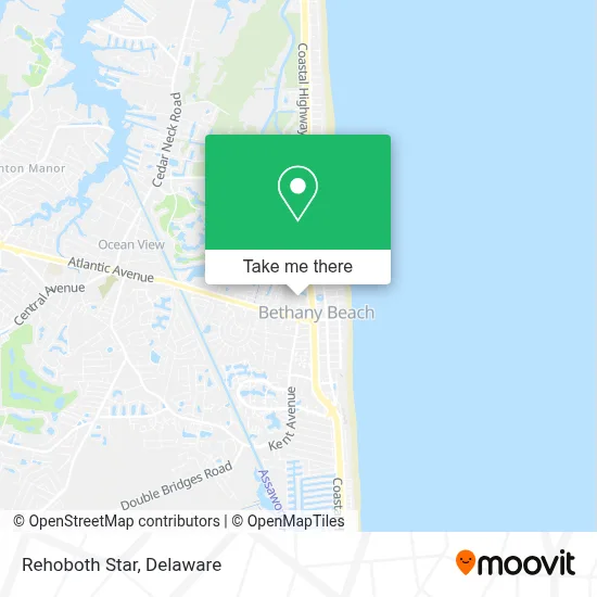 Rehoboth Star map