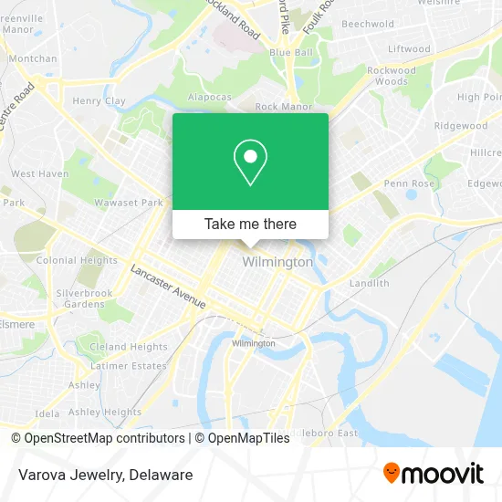 Varova Jewelry map
