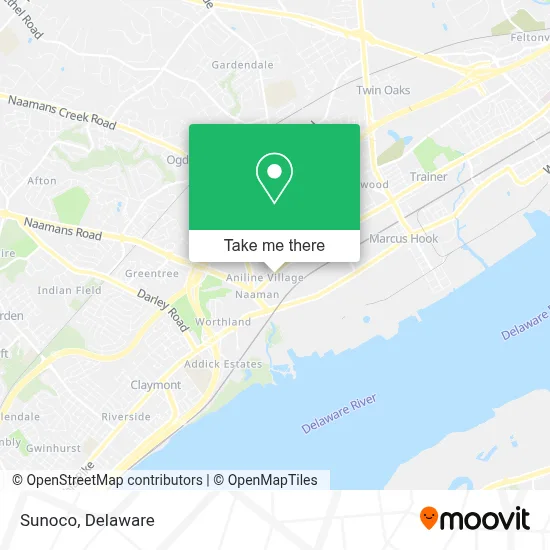 Sunoco map
