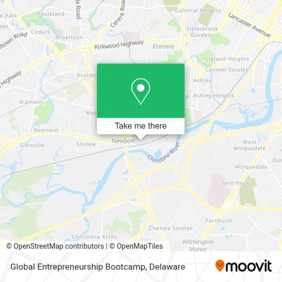 Global Entrepreneurship Bootcamp map