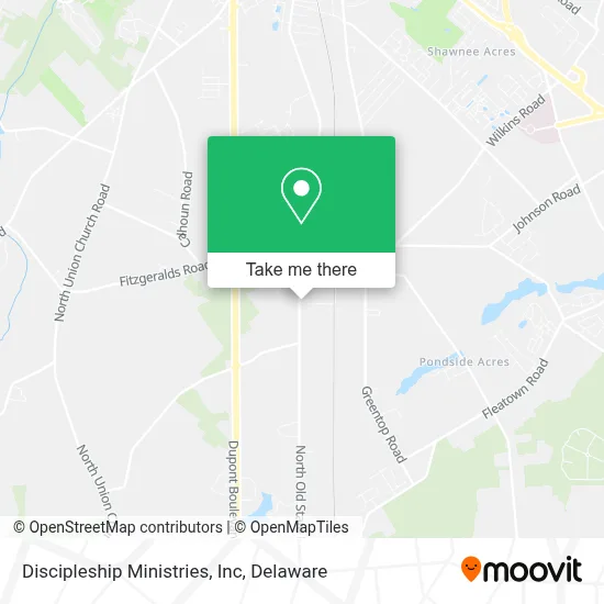 Discipleship Ministries, Inc map
