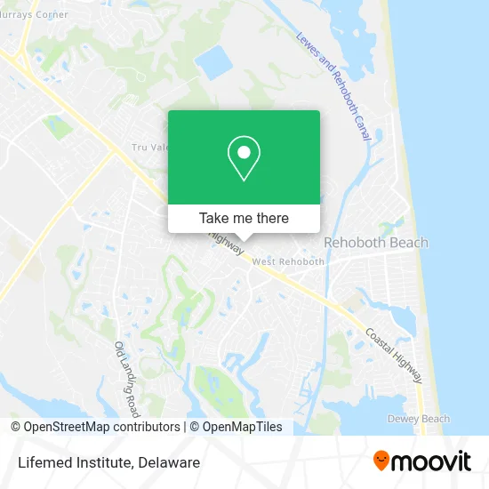 Lifemed Institute map