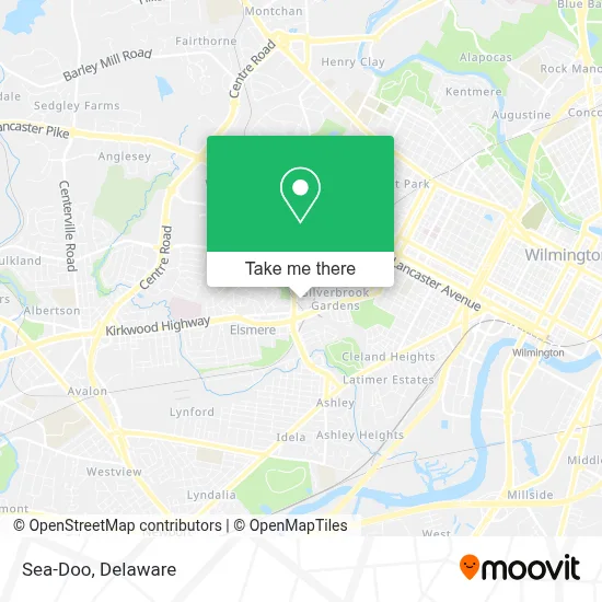 Sea-Doo map